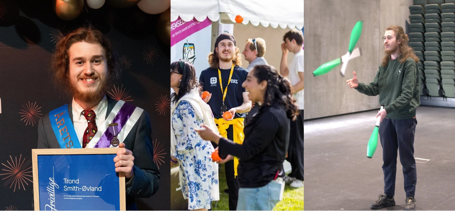 Trond Smith-Øvland, Årets frivillige | Sjonglering på 17. mai